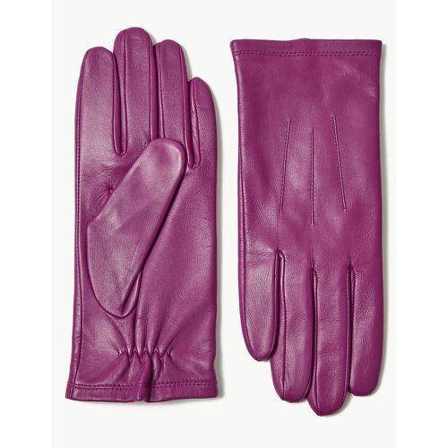 Leather Gloves pink - Marks & Spencer - Modalova