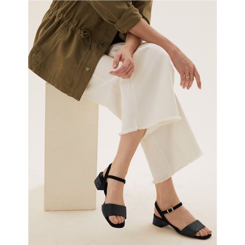 Ankle Strap Open Toe Sandals black - Marks & Spencer - Modalova