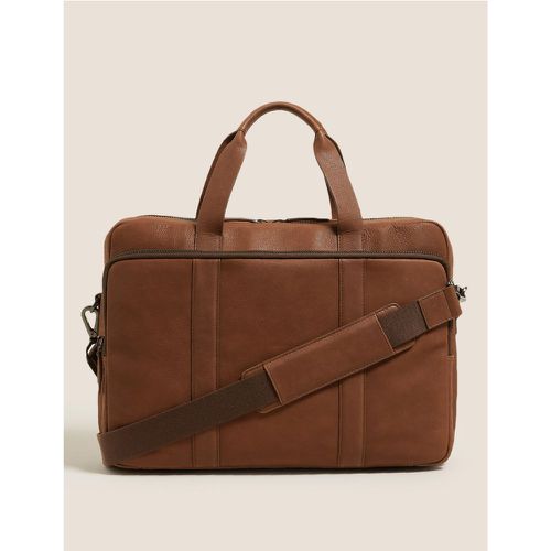 Leather Briefcase brown - Marks & Spencer - Modalova