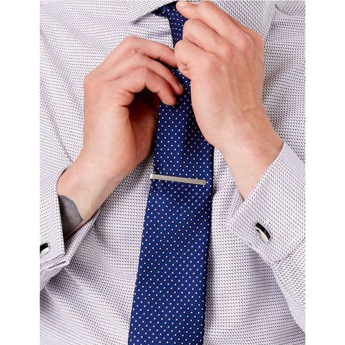 Linear Tie Bar silver - Marks & Spencer - Modalova