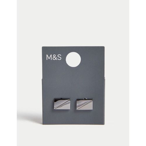 Metal Cufflinks grey - Marks & Spencer - Modalova