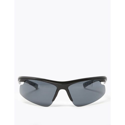 Wrap Around Sport Sunglasses black - Marks & Spencer - Modalova