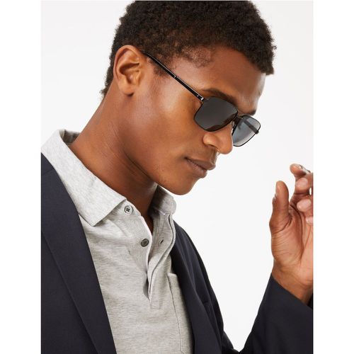Navigator Polarised Sunglasses - Marks & Spencer - Modalova