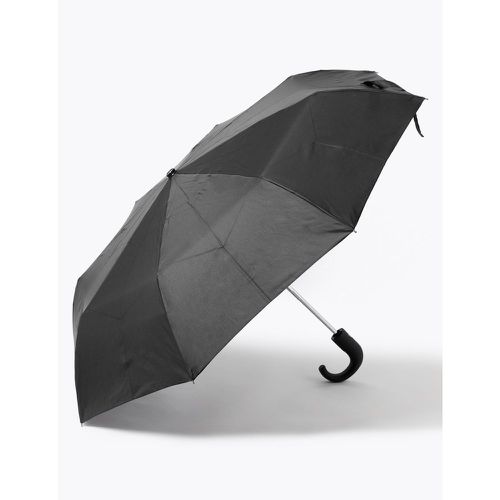 Recycled Polyester Crook Handle Umbrella with Windtech™ - Marks & Spencer - Modalova
