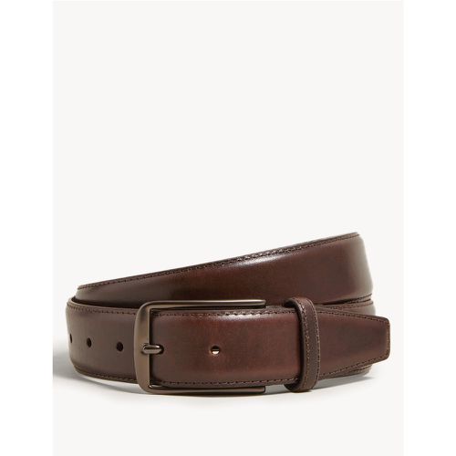 Italian Leather Smart Belt brown - Marks & Spencer - Modalova