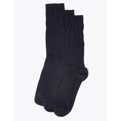 Pack Gentle Grip Socks navy - Marks & Spencer - Modalova