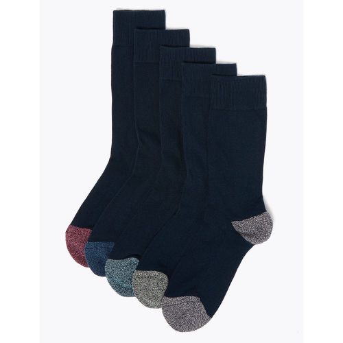 Pack Cool & Fresh™ Cushioned Socks navy - Marks & Spencer - Modalova