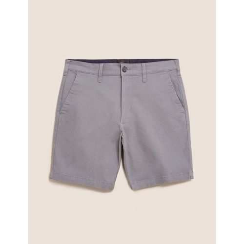 Stretch Chino Shorts grey - Marks & Spencer - Modalova