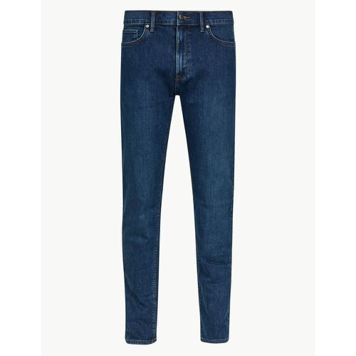Big & Tall Straight Fit Stretch Jeans blue - Marks & Spencer - Modalova