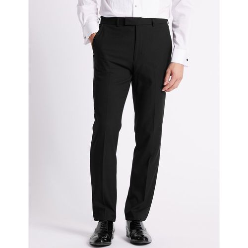 Big & Tall Textured Slim Fit Trousers - Marks & Spencer - Modalova