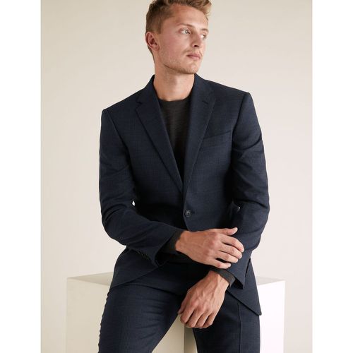 Regular Fit Pinstripe Jacket navy - Marks & Spencer - Modalova