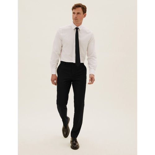 Tailored Fit Trousers with Stretch - Marks & Spencer - Modalova
