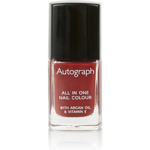 All in One Nail Colour with Argan Oil 11ml red - Marks & Spencer - Modalova