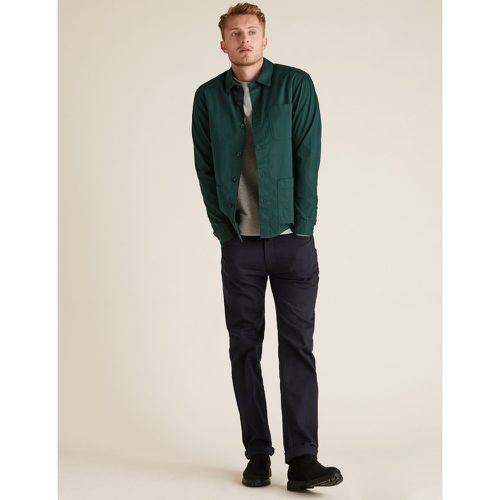Pure Cotton Workwear Overshirt green - Marks & Spencer - Modalova