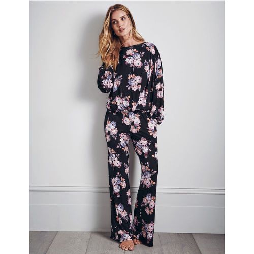 Jersey Floral Print Pyjama Set black - Marks & Spencer - Modalova