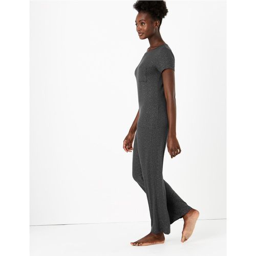 Foil Spot Short Sleeve Pyjama Set grey - Marks & Spencer - Modalova