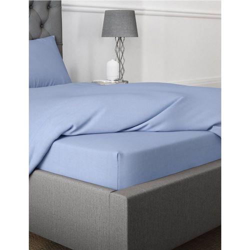 Percale Deep Fitted Sheet navy - Marks & Spencer - Modalova