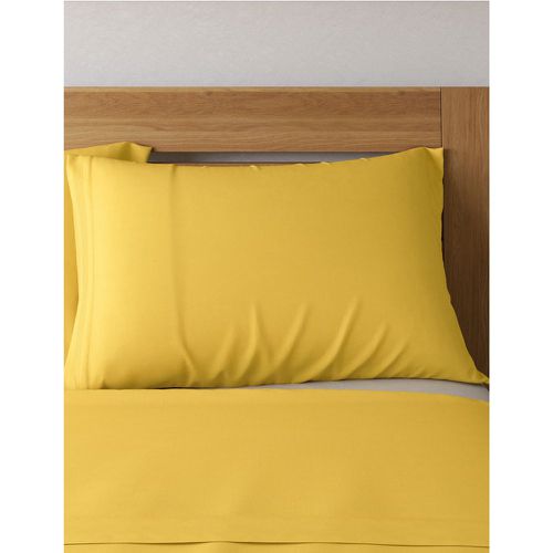 Pack Percale Pillowcases yellow - Marks & Spencer - Modalova