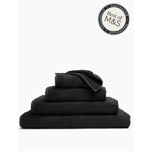Egyptian Cotton Luxury Towel black - Marks & Spencer - Modalova