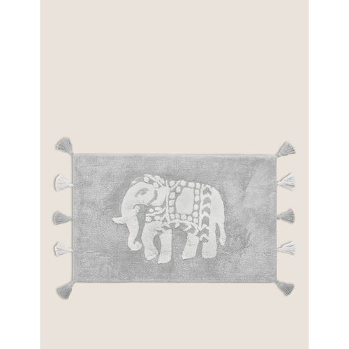 Priya Pure Cotton Elephant Bath Mat - Marks & Spencer - Modalova
