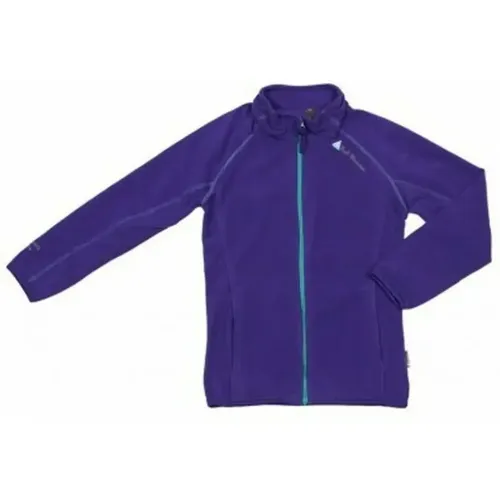 Felpa in micropile con zip intera per ragazze Fafone - Peak Mountain - Modalova