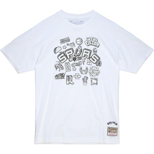 Maglietta San Antonio Spurs Blank Traditional - Mitchell & Ness - Modalova