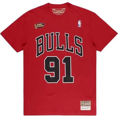 T-Shirt Chicago Bulls - Mitchell & Ness - Modalova