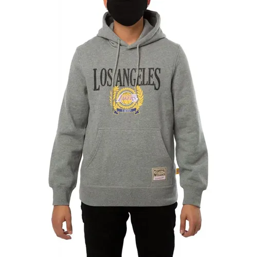 Felpa con cappuccio Lakers - Mitchell & Ness - Modalova