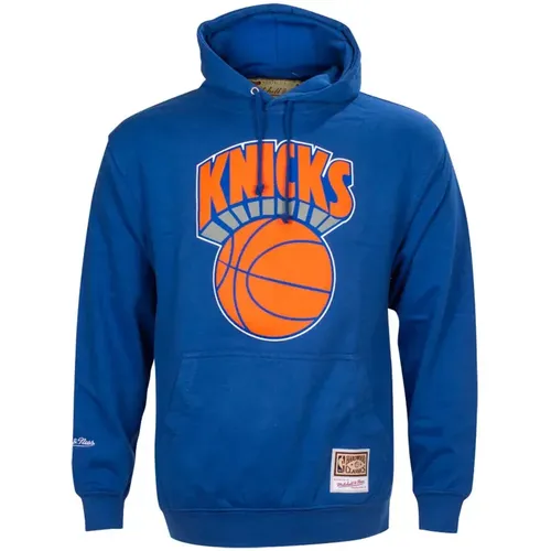 Felpa con cappuccio New York Knicks - Mitchell & Ness - Modalova