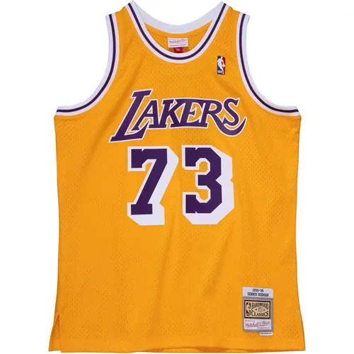 Swingman Dennis Rodman Los Angeles Lakers 1998-99 Jersey 100% Polyester Kalt waschen/inline trocknen Bitte beachten Sie das spezifische interne Etiket - MAG6045761 - Modalova