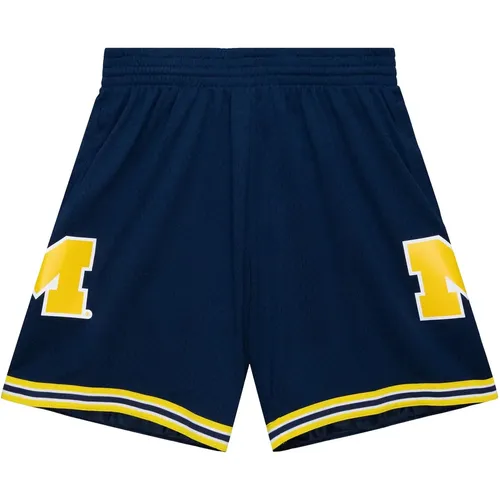 Pantaloncini Université du Michigan Swingman Road 1991 - Mitchell & Ness - Modalova