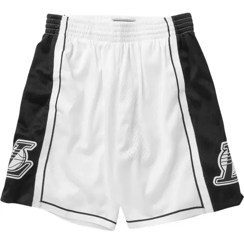 Der Los Angeles Lakers Swingman NBA 2009/10 Shorts von Mitchell & Ness ist ein Muss für Basketballfans, insbesondere für die Anhänger der Los A - MAG8335617 - Modalova