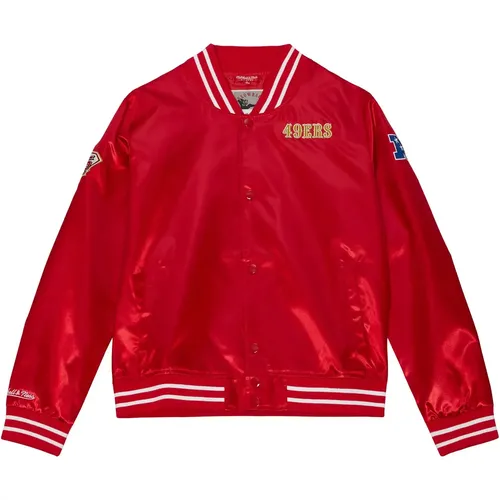 Jacke leicht Satin Damen San Francisco 49ers - Mitchell & Ness - Modalova