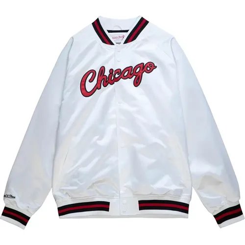 Giacca in raso Chicago Bulls - Mitchell & Ness - Modalova