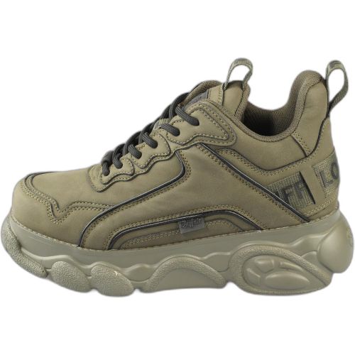 Caratteristiche :scarpa bassa vegana in robusto similpellecombinazione di colori alla moda in khaki e nerosuola rialzata profilata distintivapunta rot - MAG11452577 - Modalova