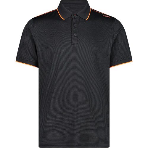 Polo in jersey realizzato in jersey elasticizzato in poliestere e modal, per garantire comfort e leggerezza. Una vestibilità casual ideale per le att - MAG11257161 - Modalova