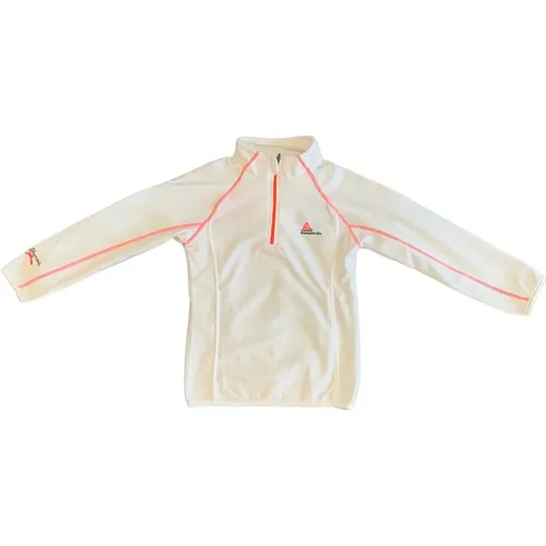 Felpa bambina con mezza zip in micropile Gafine - Peak Mountain - Modalova