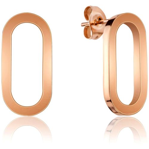 Nome modello: Orecchini con borchie Emma in oro rose Nome della collezione: Emma Materiale: Acciaio inossidabileColore: Oro rose Lunghezza: 20 mmLargh - MAG5040399 - Modalova