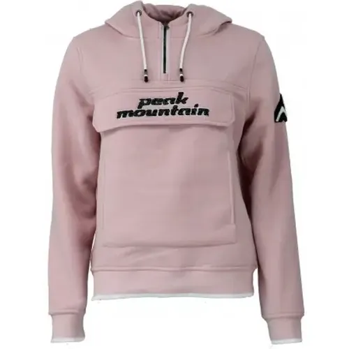 Molton-Hoodie Damen Aflow - Peak Mountain - Modalova