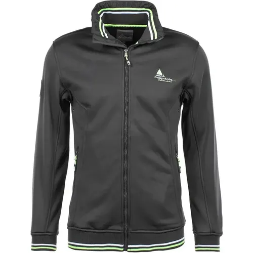 Diese sweat Fleecejacke mit Reißverschluss CREEN/WZ der Marke Peak Mountain mit Blouson-Effekt wird Ihnen für Ihre Aktivitäten in den Bergen oder i - MAG3243528 - Modalova