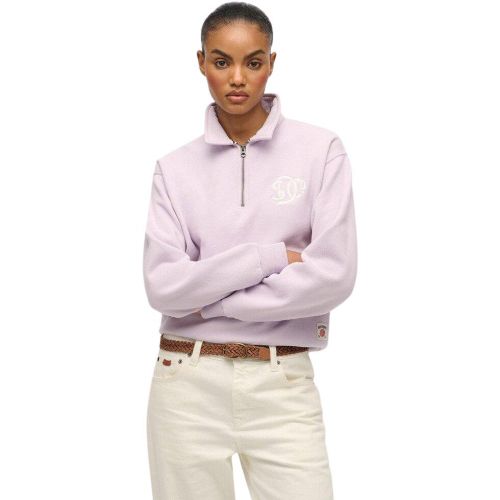 Le sweatshirt collet half zip de Superdry, modèle Sd&co Neon, incarne l’alliance parfaite entre style contemporain et confort inégalé. Conçu pou - MAG10415272 - Modalova