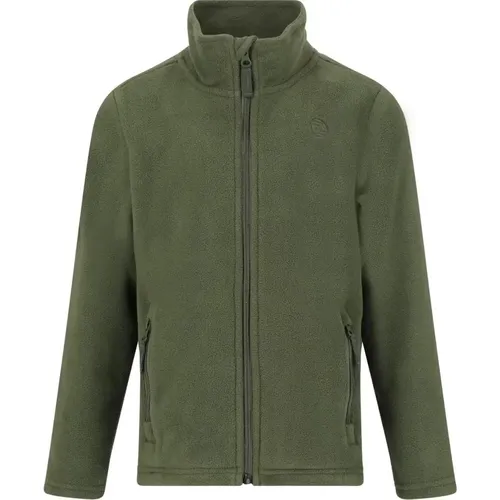 Dieser ZigZag Fleece-Pullover Zap für Kinder ist ein praktischer und angenehmer Pulli für den Alltag, der als warme Fleece-Schicht unter der Jacke o - MAG8971399 - Modalova