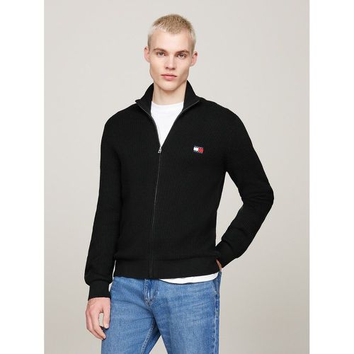 Slim Fit Cardigan with Zip Fastening - Tommy Jeans - Modalova