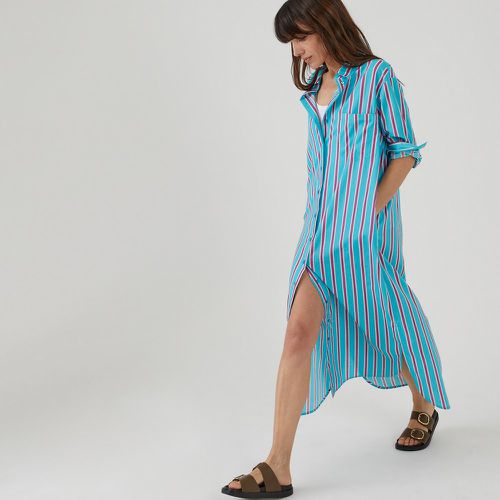 Cotton Voile Shirt Dress in Striped Print - LA REDOUTE COLLECTIONS - Modalova