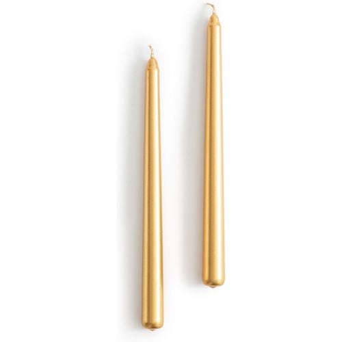 Set of 2 Caspar 25cm High Smooth Wax Candles - LA REDOUTE INTERIEURS - Modalova