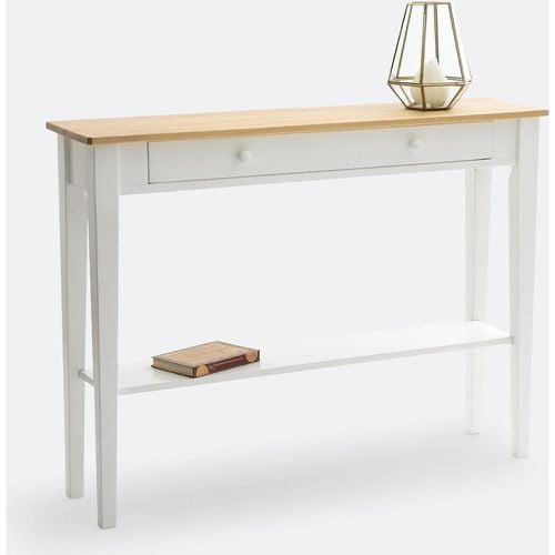 Alvina Solid Pine 1-Drawer Console Table - LA REDOUTE INTERIEURS - Modalova