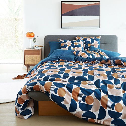 Combo Retro Geometric 100% Cotton Duvet Cover - LA REDOUTE INTERIEURS - Modalova