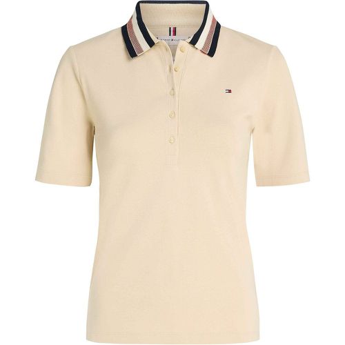 Cotton Polo Shirt with Short Sleeves - Tommy Hilfiger - Modalova