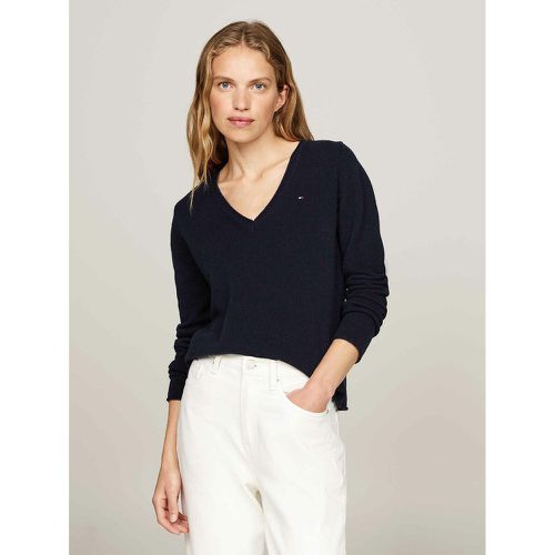 Wool V-Neck Jumper - Tommy Hilfiger - Modalova