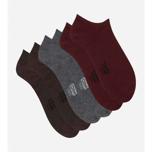 Pack of 3 Pairs of Socks in Cotton Mix - Dim - Modalova